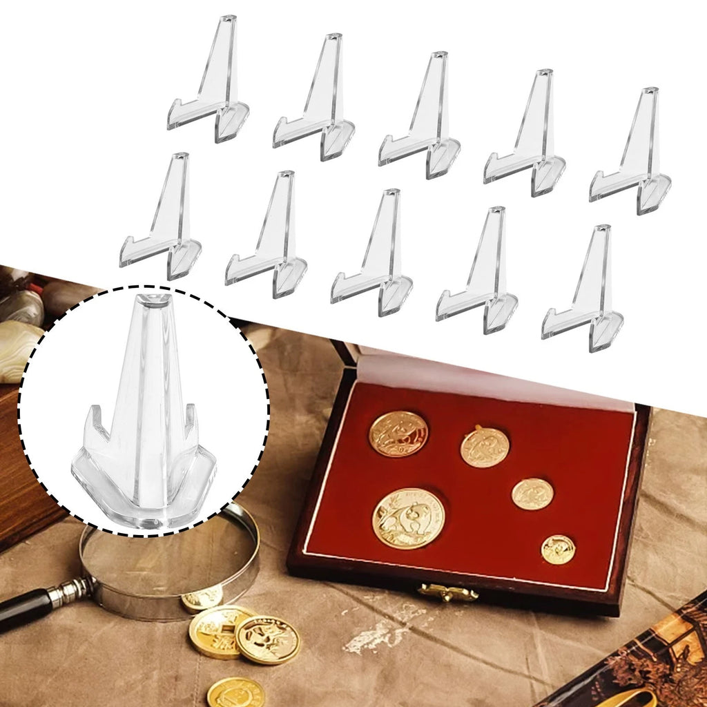 10pcs Decorative Plate Holder Display Stand Easel Frame Pedestal