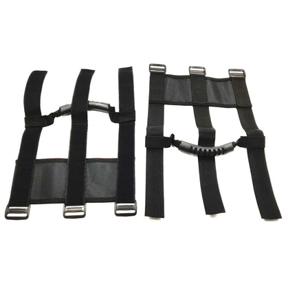 1.75 - 2" Round Roll Bar Grab Handle for Polaris Yamaha Honda Jeep Wrangler (2010–2023)