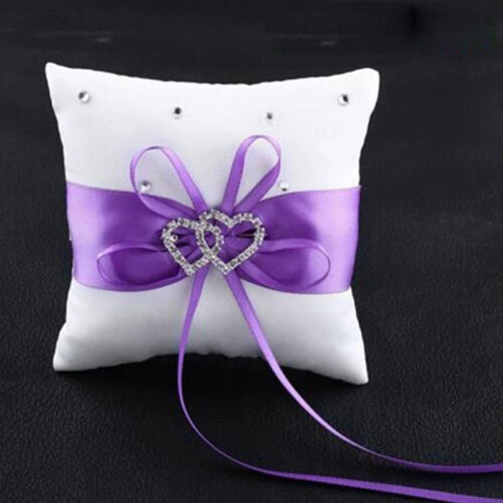 Cushion Wedding Ring Pillow for Bridal Ceremony