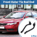2pcs Front Outer Tie Rod Ends for Kia Forte Koup (2010–2016)