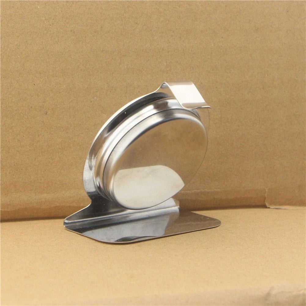For Kitchen Refrigerator Thermometer Stainless Steel 62mm Diameter Red