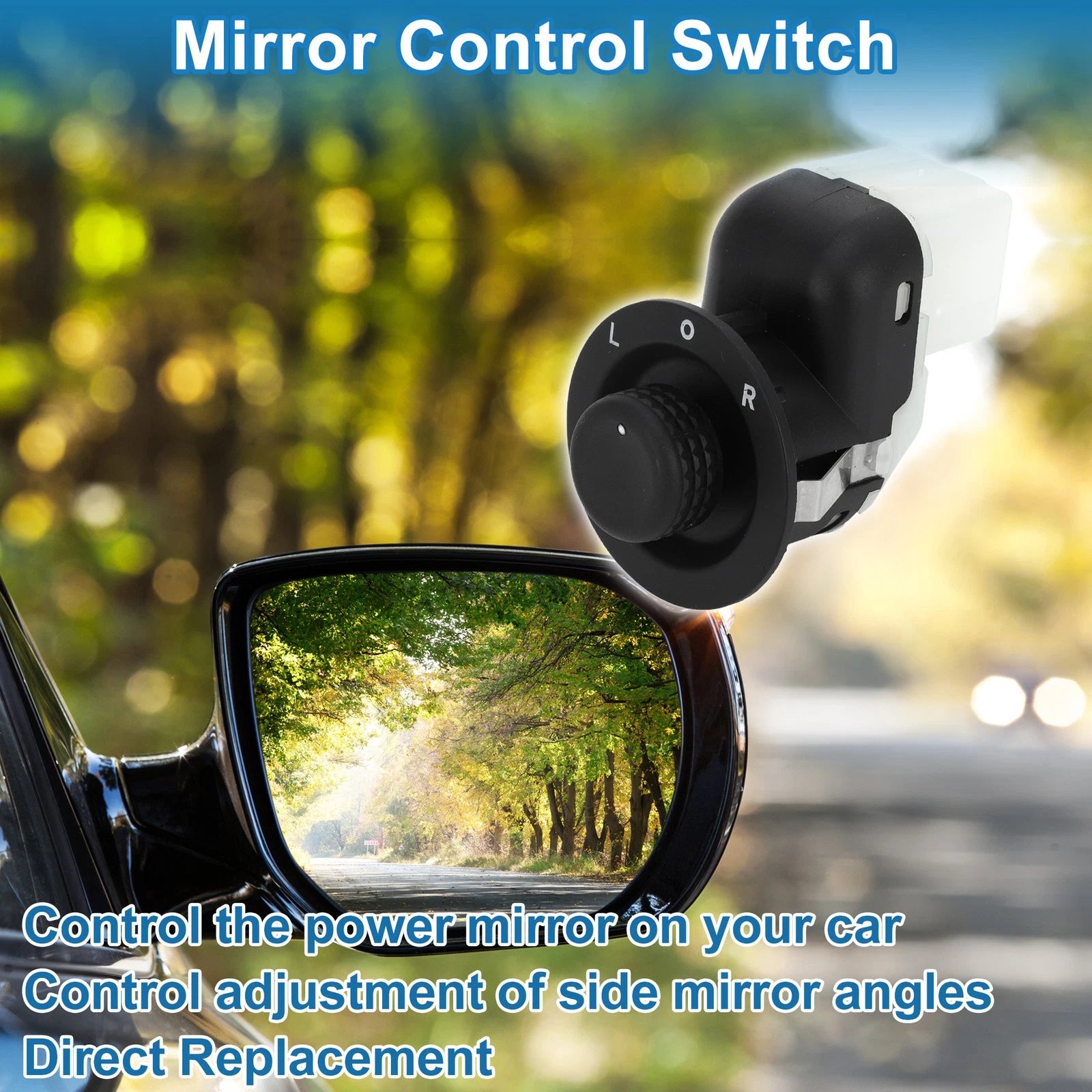 Car Mirror Switch Replacement for Dodge Caliber Charger Challenger (2007–2014)