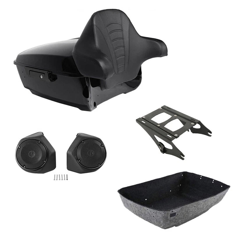 Backrest Pad with Speakers for Harley Road Glide (2014–2026)