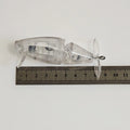 2X 9cm 22g Transparent Spinner Minnow Lure for Accurate Casting