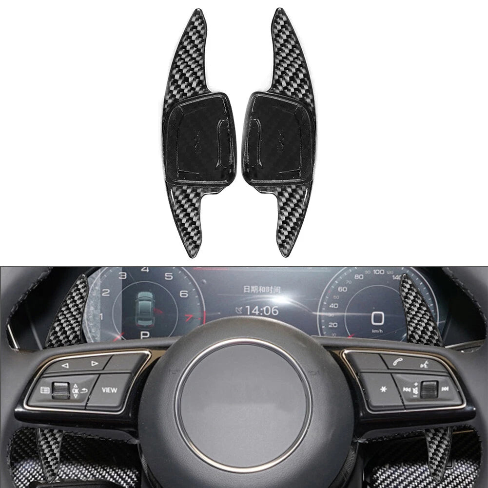 Steering Wheel Shift Paddle Extensions for Audi A3 A4 A5 A7 Q3 Q7 S4 S5 S8