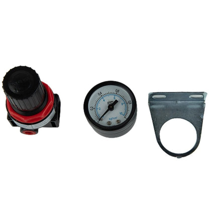 Pressure Regulator for Easy Connection (G1/4 Thread, Gauge Included)