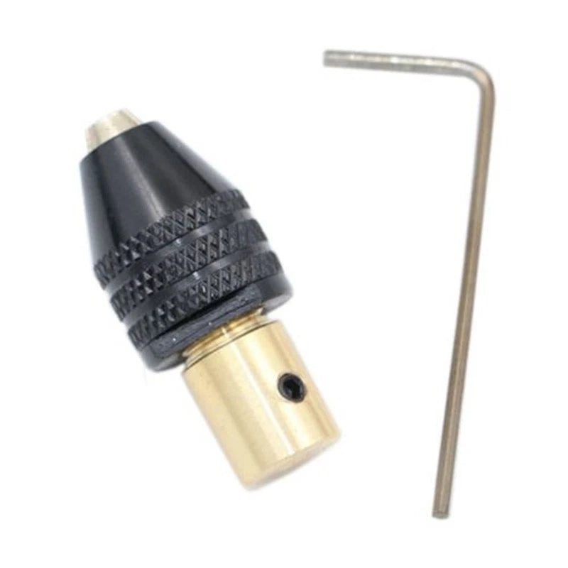 Keyless Drill Chuck Adaptor for Universal Use (0.3-3.5mm)