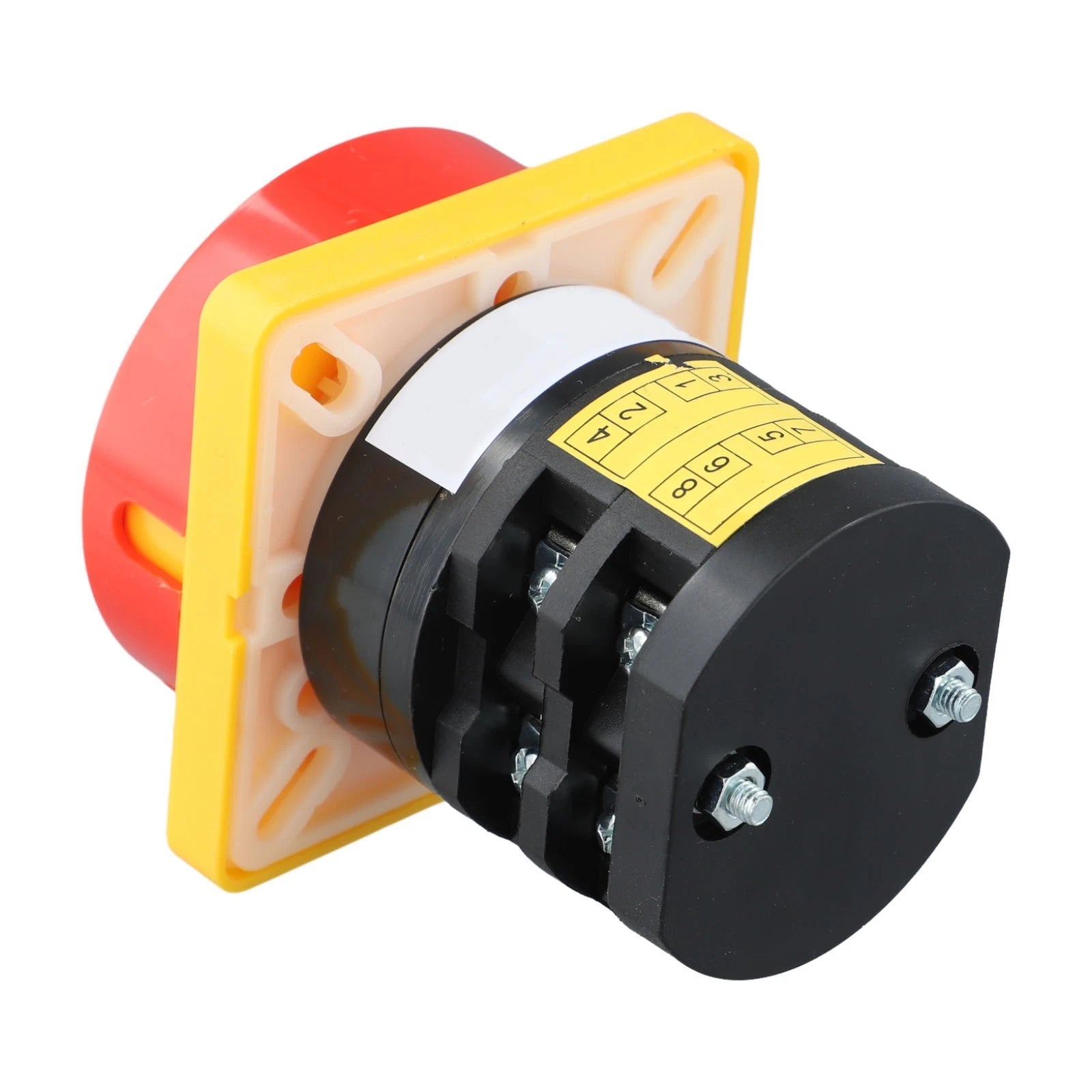 Rotary Switch 20A 380V 2-Position 1-Pole with Copper Contacts
