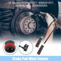 2PCS Front Rear Disc Brake Pad Sensor Replacement for Mercedes Sprinter 1500 (2019–2023)
