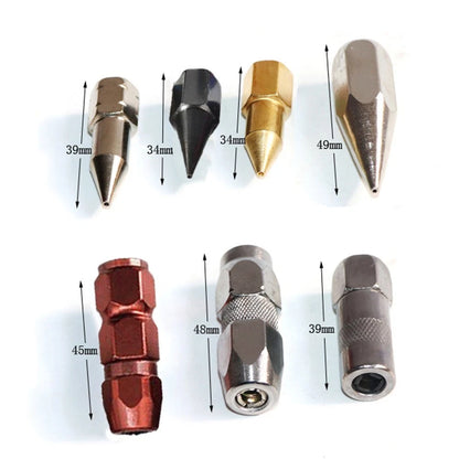 Grease Nozzle with Flat Steel Ball for Automotive Applications
