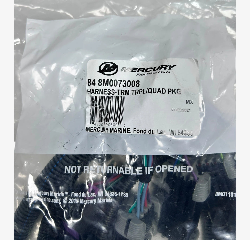 Triple/Quad Trim Harness Cable Assembly for Mercury Marine (OEM)