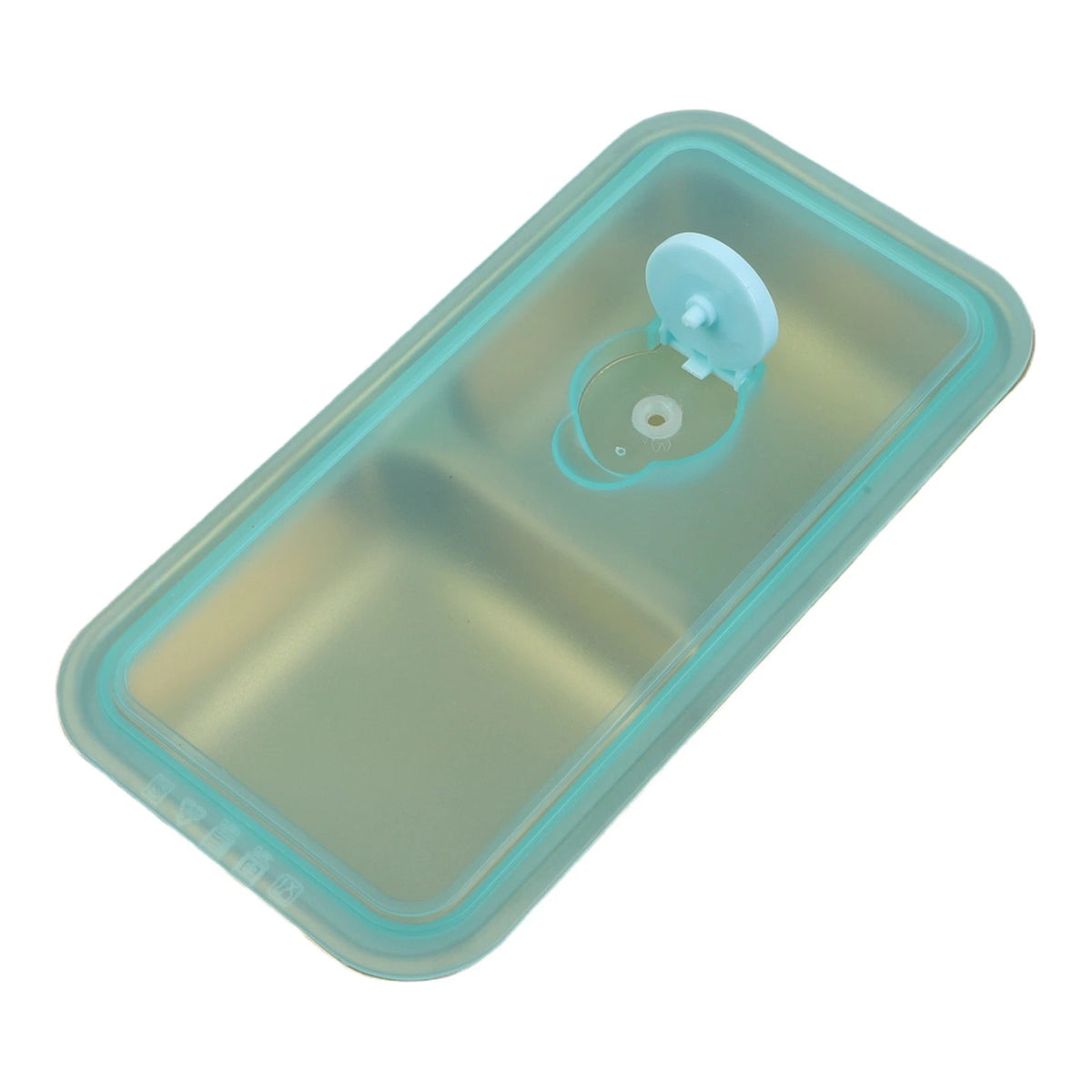 Set of 4 Lightweight Stainless Steel Snack Containers with Silicone Lids