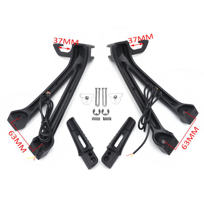 Rear Passenger Footrest Bracket LED Signal for Suzuki GSXR 600 750 (2006–2007)