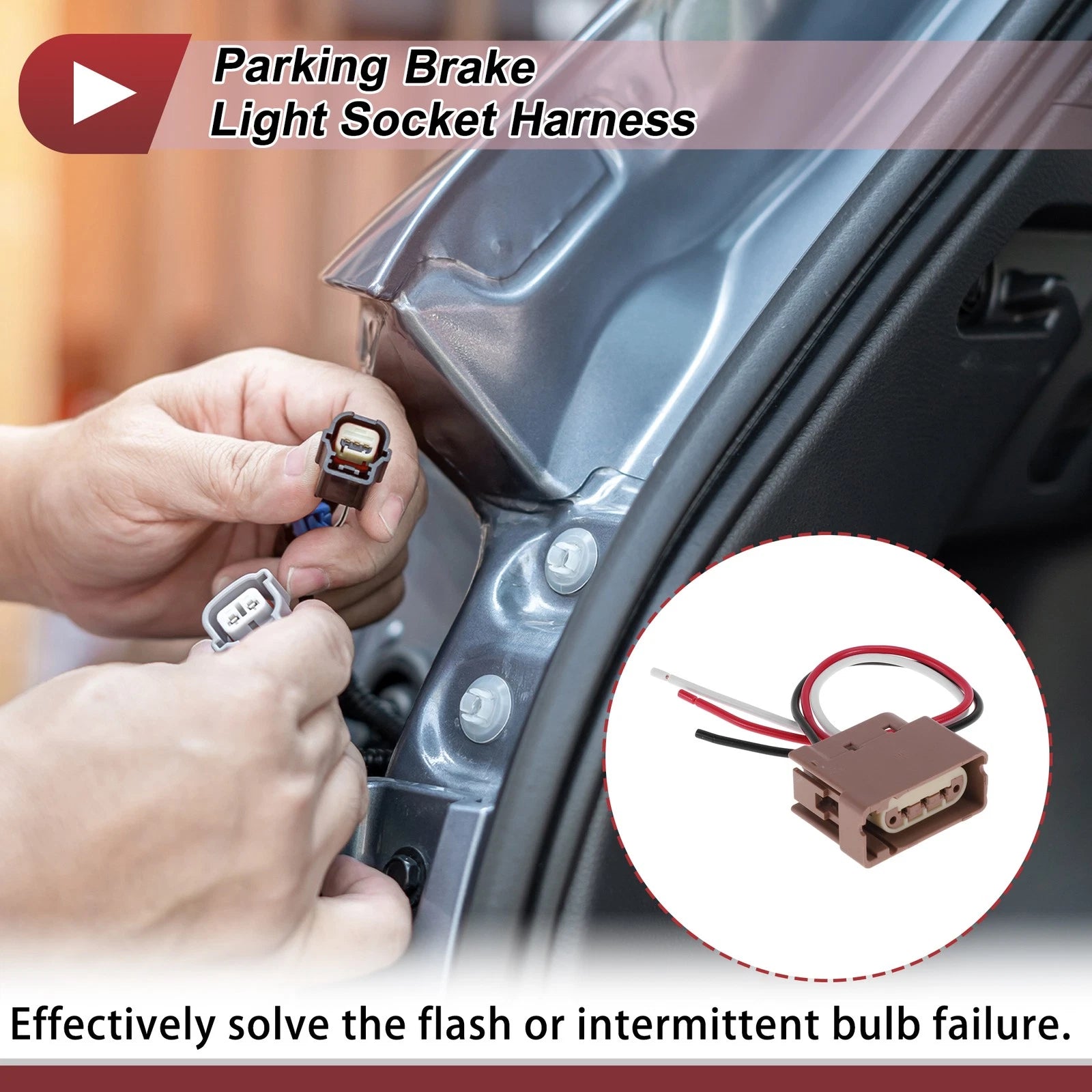 Parking Light Socket Wiring for Ford Mustang (2015–2017) No. 9E5313411AA