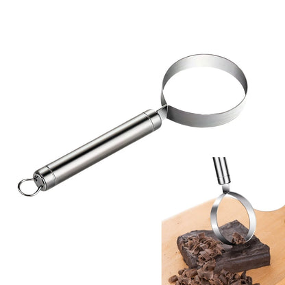 Multipurpose Kitchen Gadget Stainless Steel Chocolate Shaver Cheese Curler