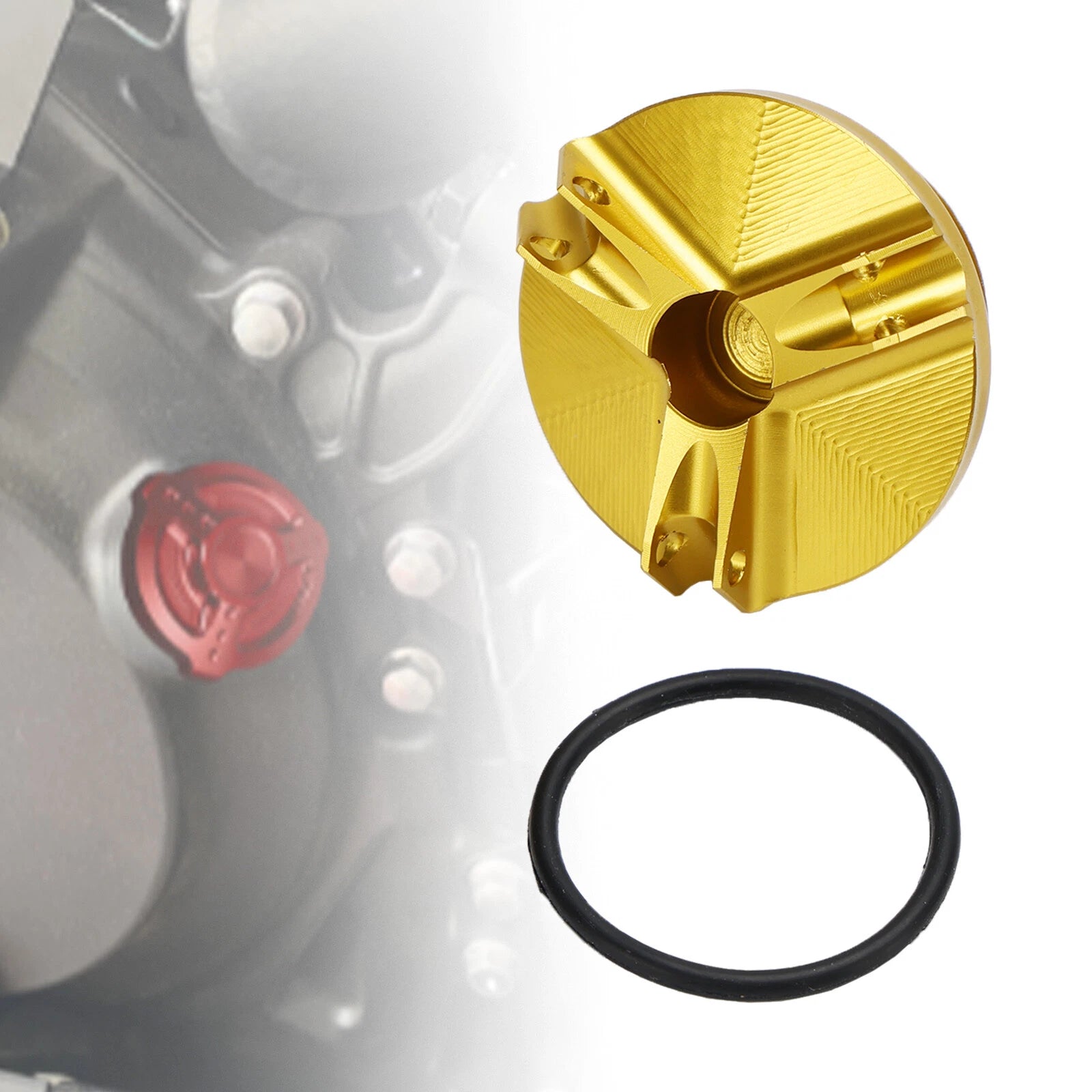 Engine Oil Drain Plug for Yamaha YZF-R1 R3 R6 R25 TDM850 XJR1200 FJR1300 (1998–2023)