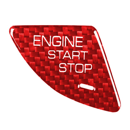 Engine Start Stop Button Trim for Cadillac ATS ATS-L (2013–2019) Red