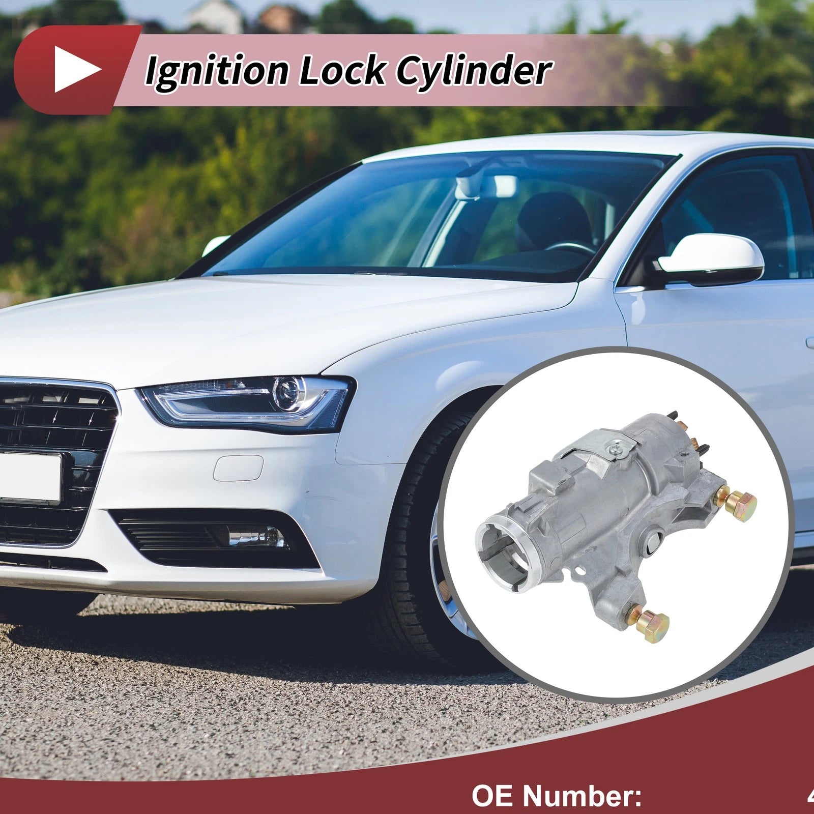 Ignition Lock Cylinder Replacement for Audi A4 (1998–2009)