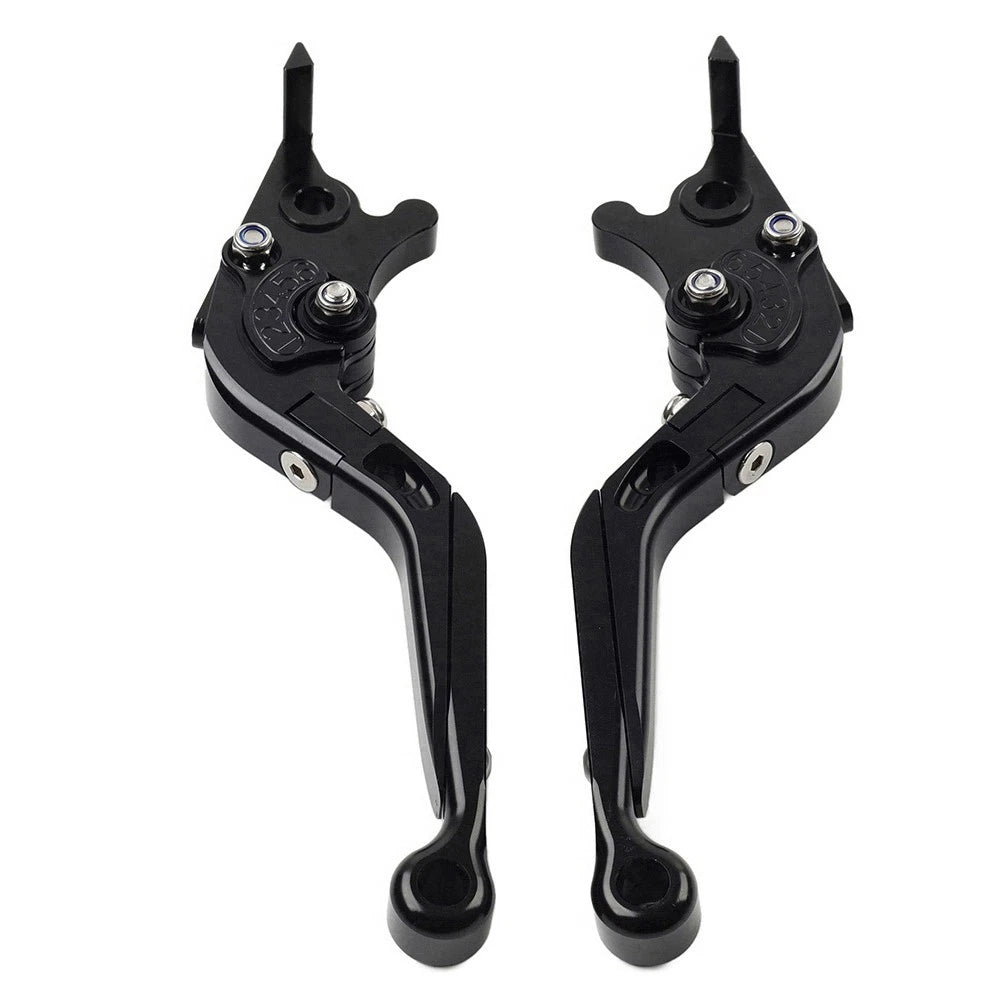 Folding Extendable Brake Clutch Levers for Honda CB599 CB600 (1998–2006) Black