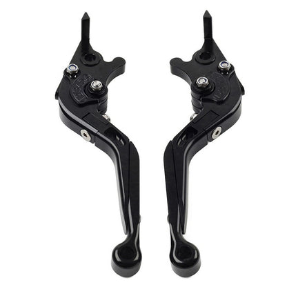 Folding Extendable Brake Clutch Levers for Honda CB599 CB600 (1998–2006) Black