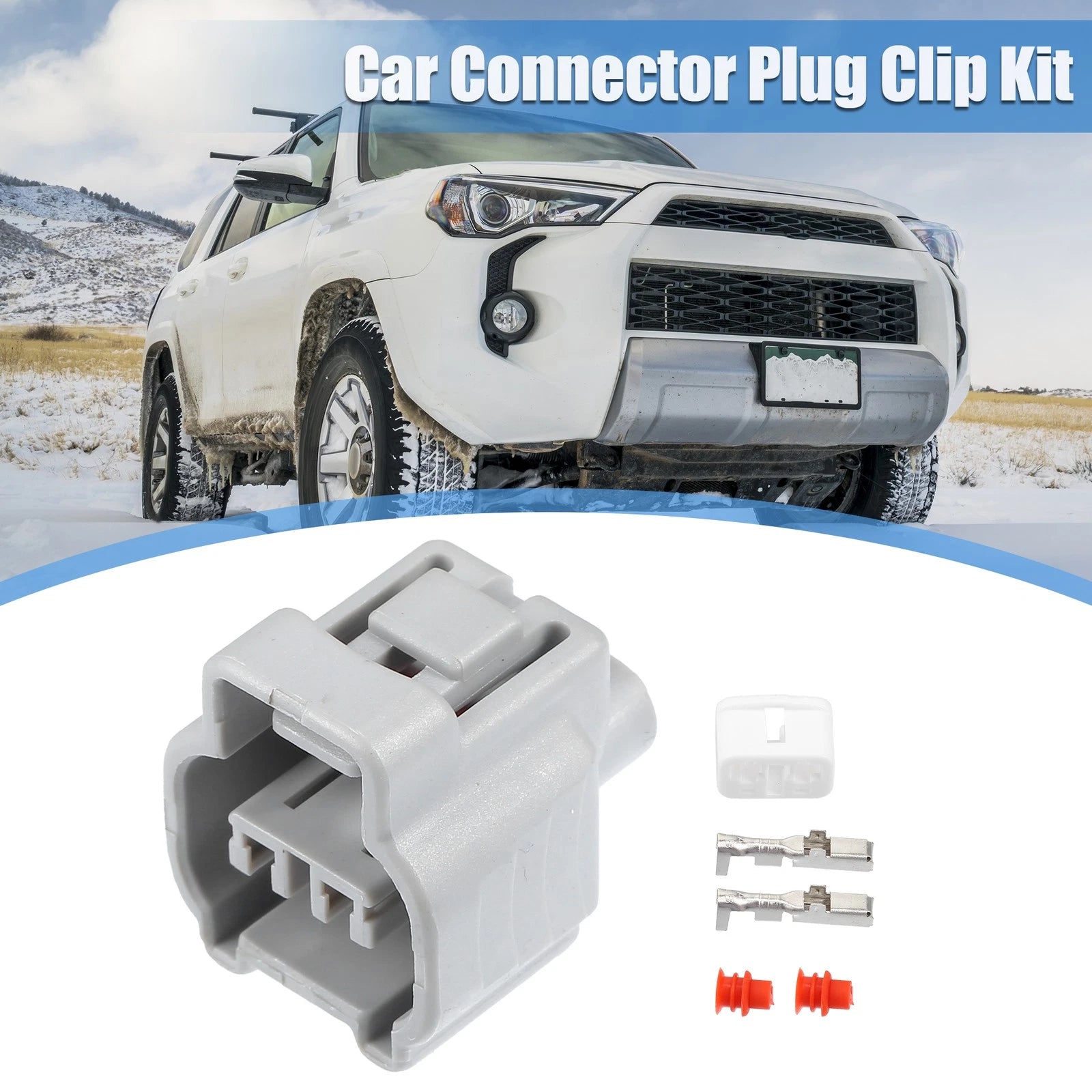Reverse Light Switch Connector Adapter 2 Pin for Toyota (2005–2015)