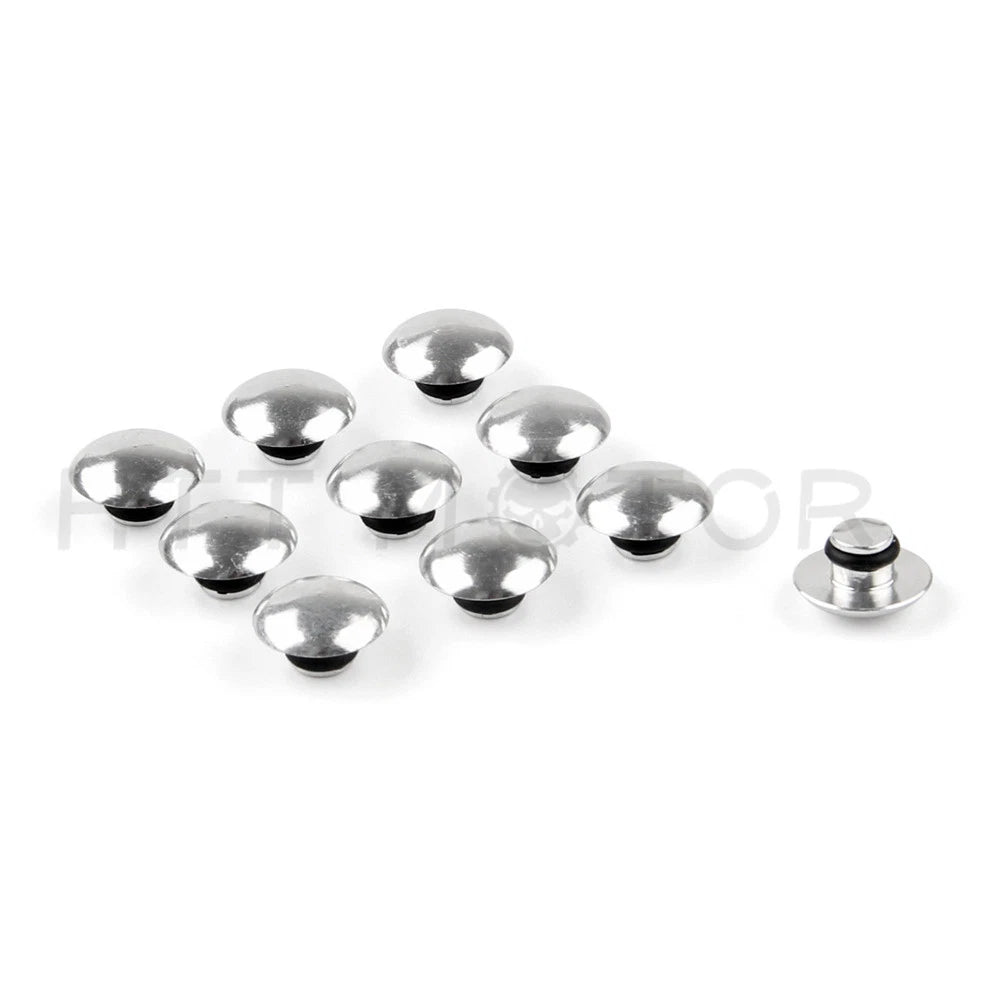 10 PCS Hex Socket Bolt Nut Head Cover Cap for M8 8MM Motorcycle