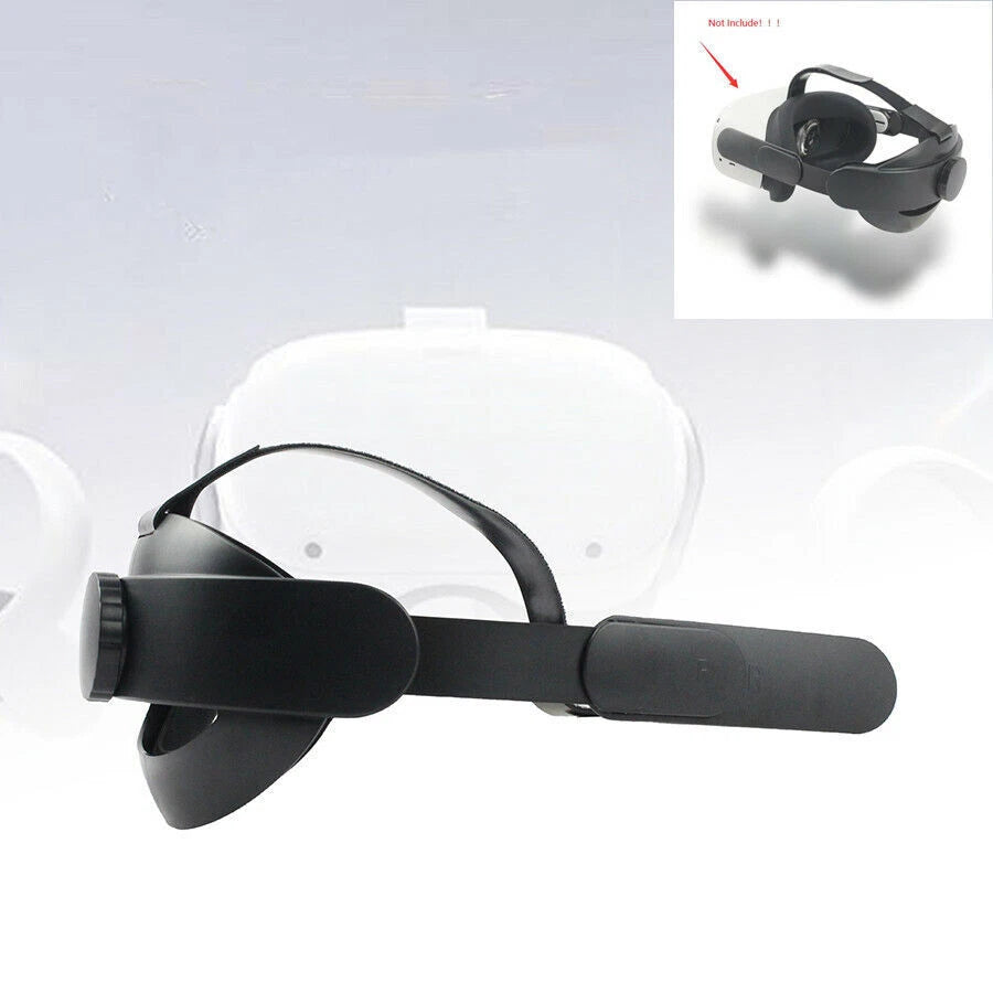 ABS Black Headband Replacement for Oculus Quest 2 (2020–2023)