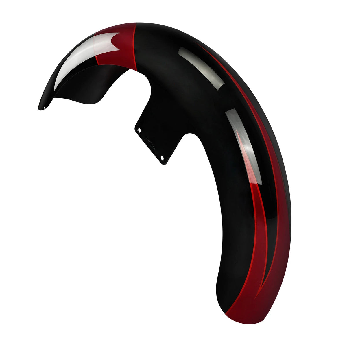 21" Front Fender for Harley Road Glide (1997–2013) Starfire Black/Atomic Red