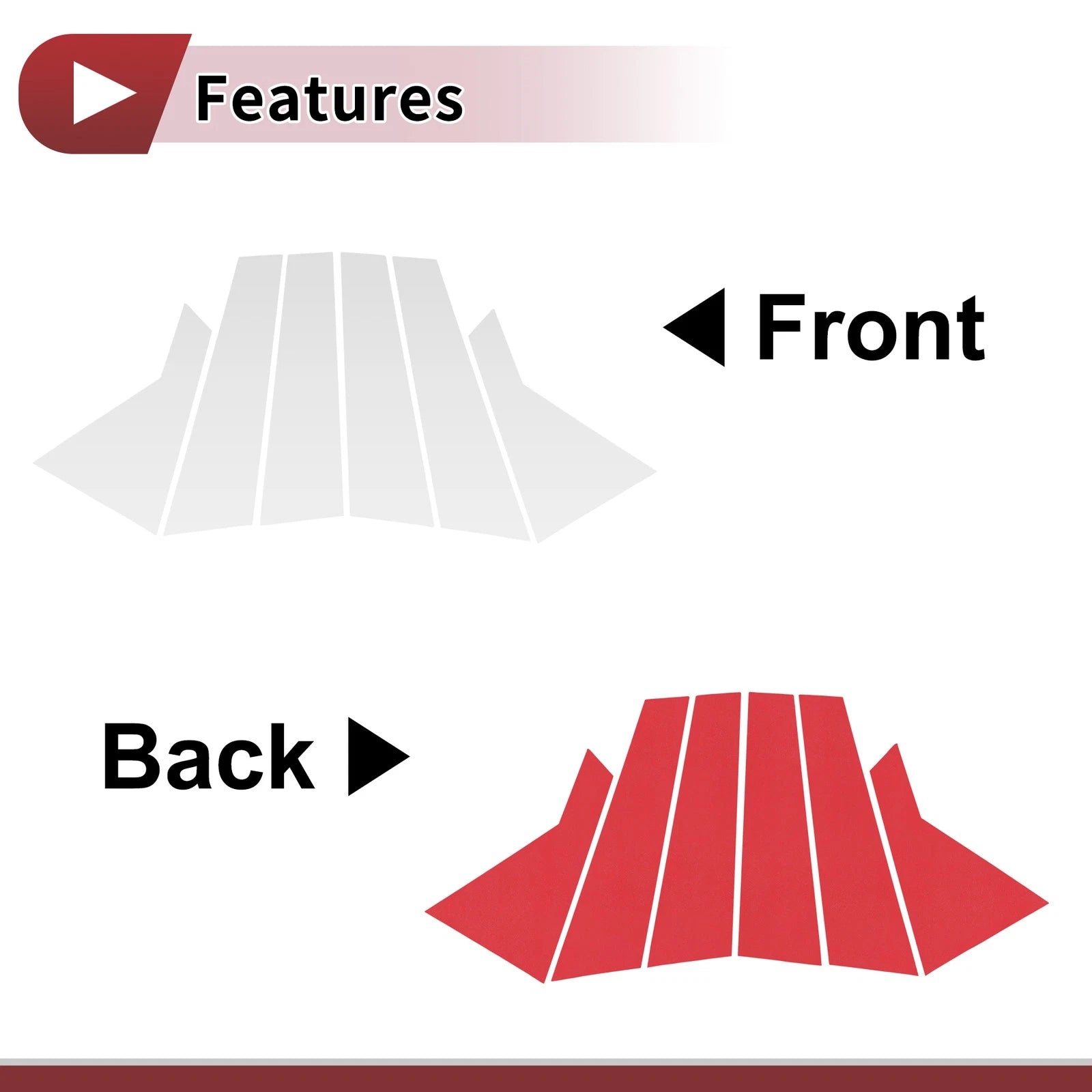 Door Pillar Window Trim Replacement for Hyundai Sonata (2015–2019)