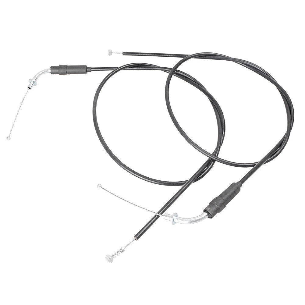 2X Accelerator Throttle Cables for Harley Sportster 883 1200 (1991–2023)