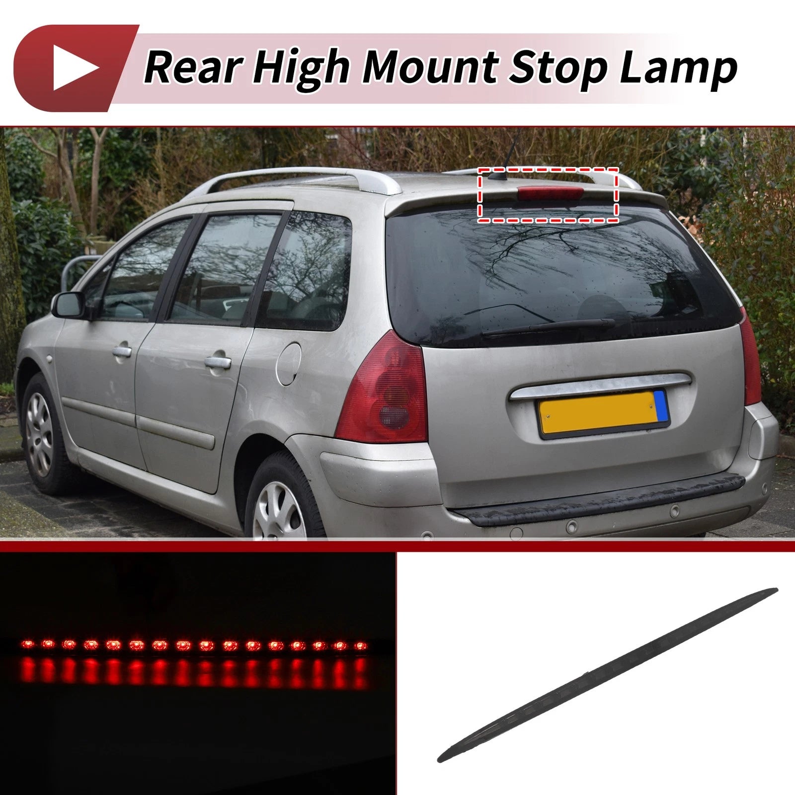 LED Third Brake Light Replacement for BMW 6-Series E63 E64 (2004–2007)