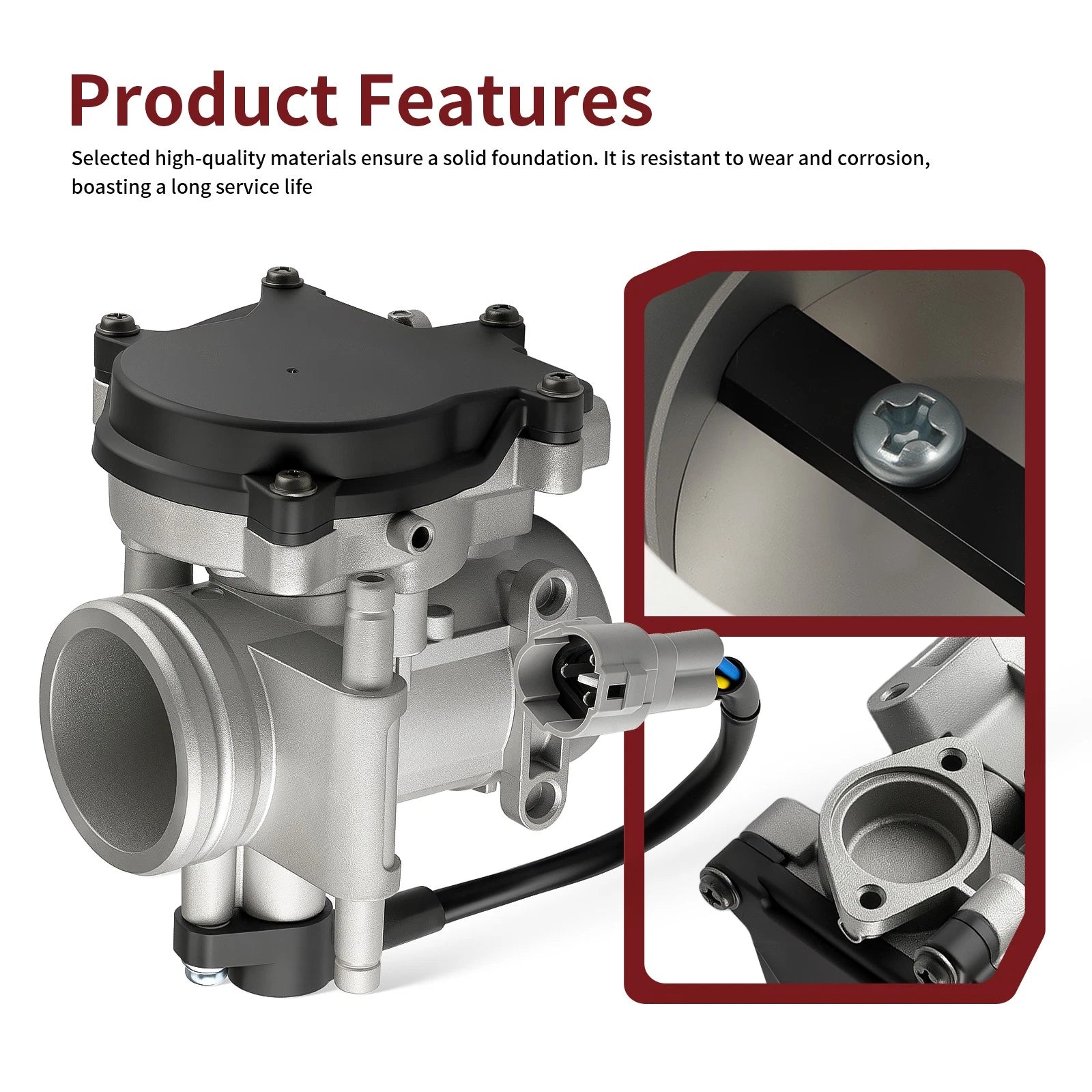 Throttle Body w/ Intake Manifold for Polaris Sportsman X2 800 EFI (2007–2009)