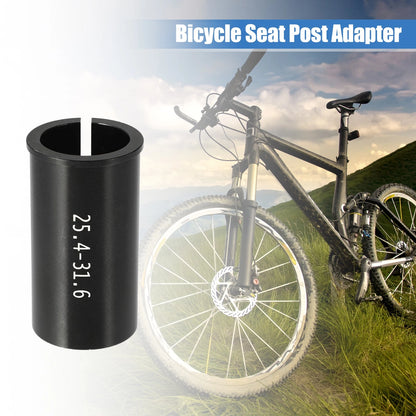 2 Pcs Bicycle Seat Post Tube Adapter Reducing Sleeve 25.4-31.6mm