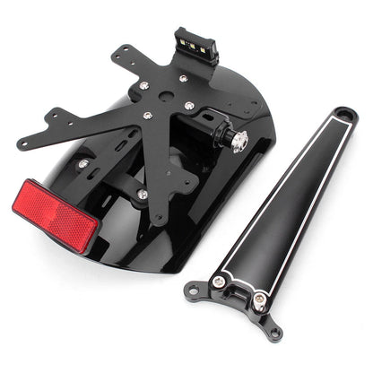Rear Mount Hugger Mudguard for BMW R1200R Nine T (2014–2017) Black