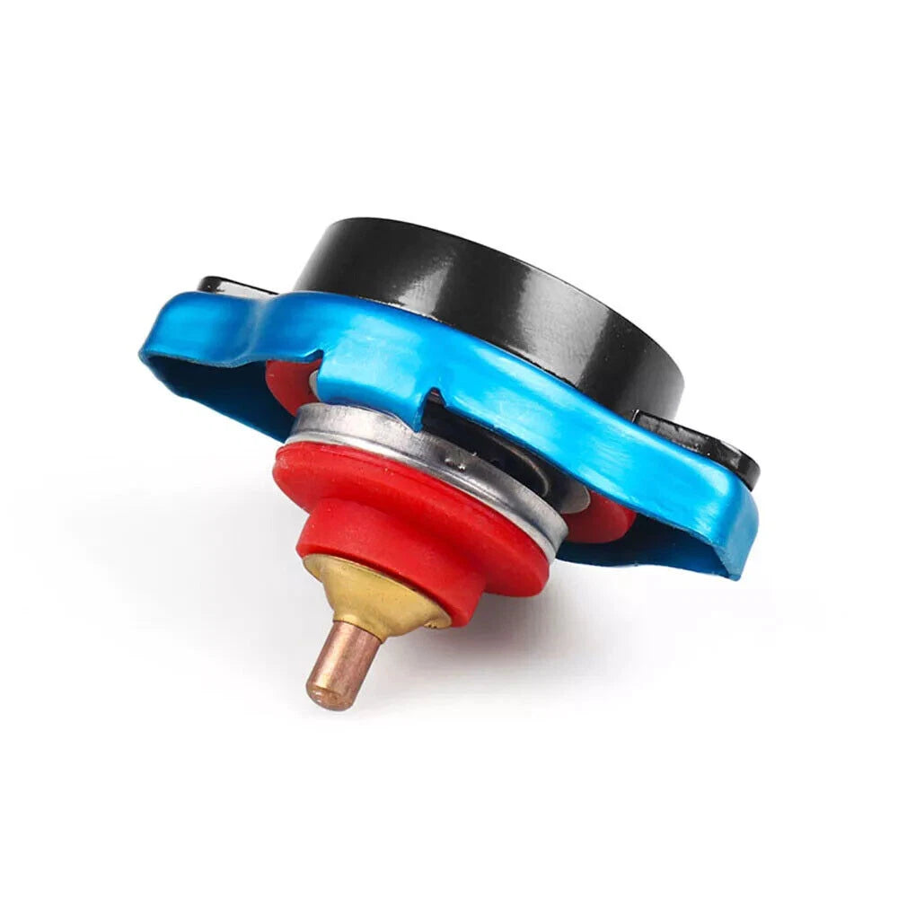 Car Thermostat Radiator Cap with Water Temp Gauge for Universal
