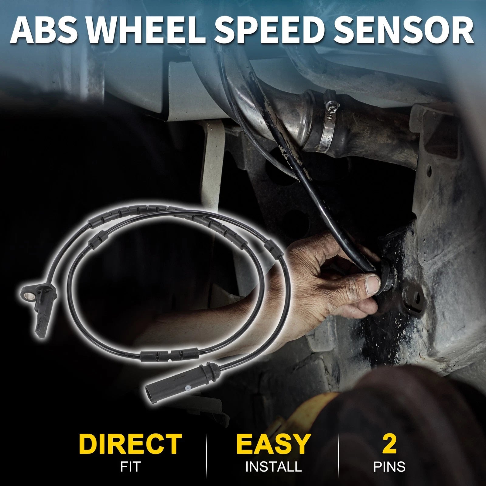 Rear Left ABS Wheel Speed Sensor for BMW 228i (2014–2016)