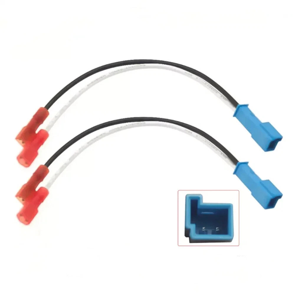 Fit for BMW 1 3 5 6 7 Series 1Pair Speaker Wire Harness Adapter Connection Plug