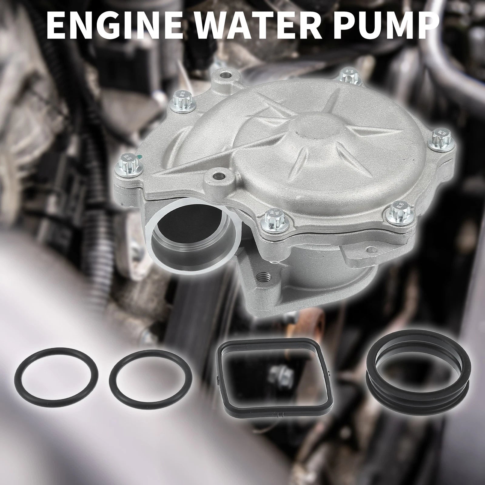 Water Pump Replacement with Rubber Ring Kit for BMW 1 Series 116i E87 (2004–2011)