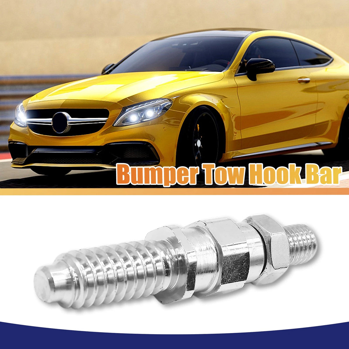 Front Rear Bumper Tow Hook Bar Screw for BMW 5 Series E60 E61 (2003–2010)