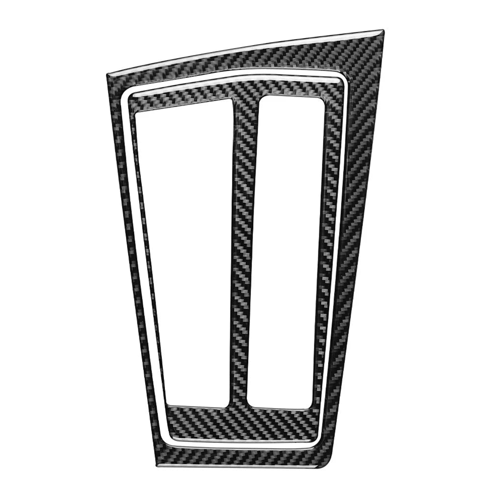 Carbon Fiber Gear Shift Panel Cover Trim for VW Golf MK8 (2020–2024)