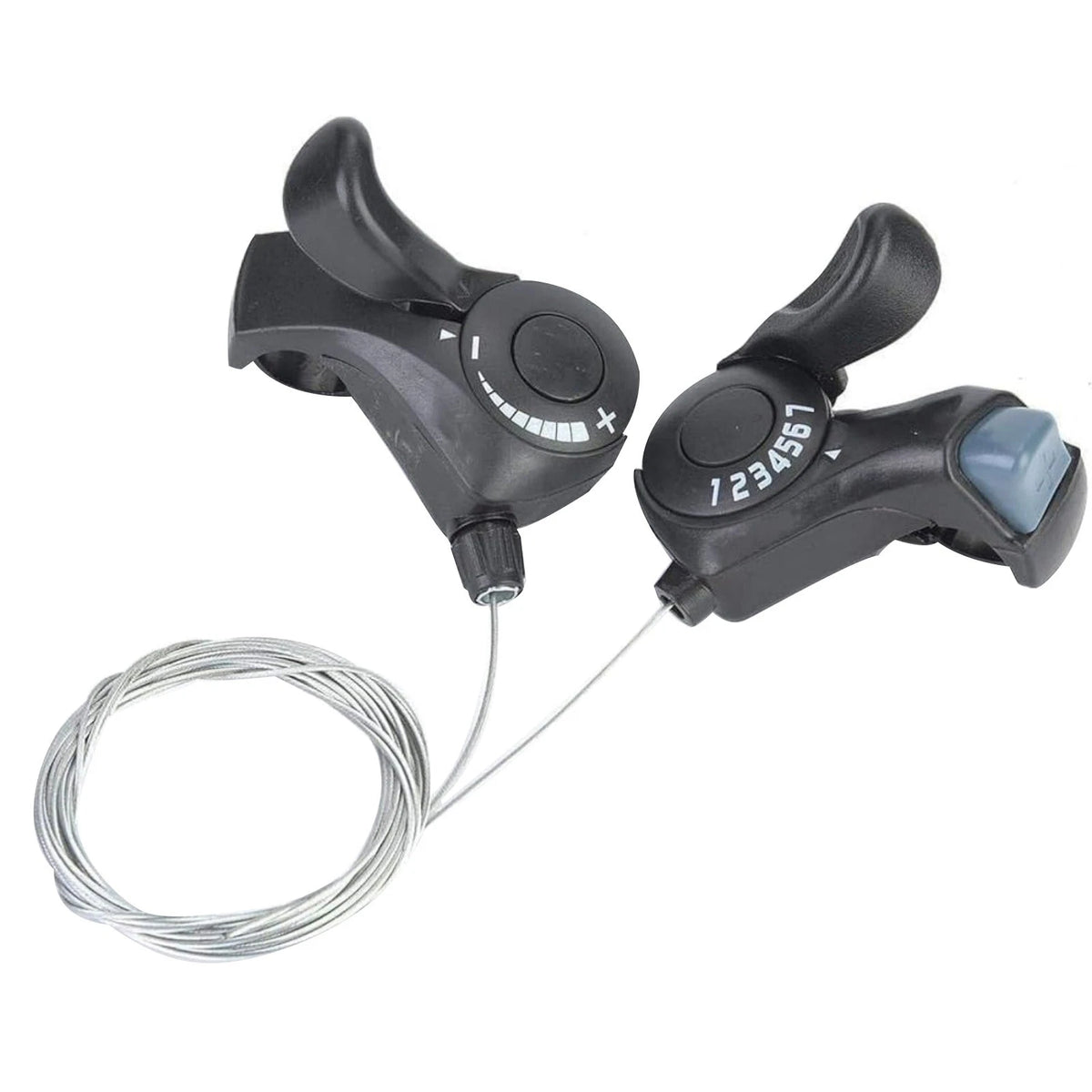21-Speed Bicycle Shift Set for Universal Use (Optical Display, Aluminum Alloy)