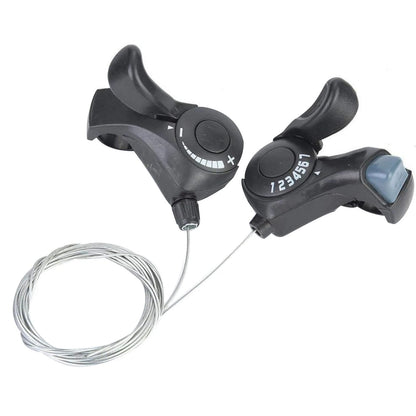 21-Speed Bicycle Shift Set for Universal Use (Optical Display, Aluminum Alloy)