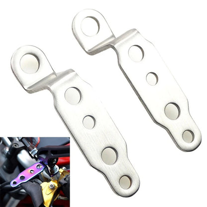 Dual Fog Light Mounting Brackets for ATV (2010–2023)