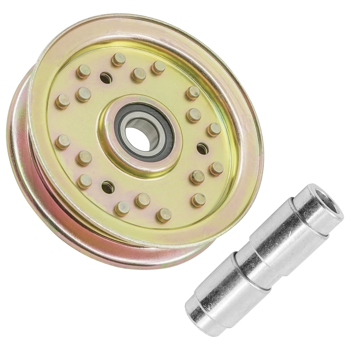 Idler Pulley Replacement with Bushing for Exmark EX20KC EXS-18KO-2 (2000–2020)