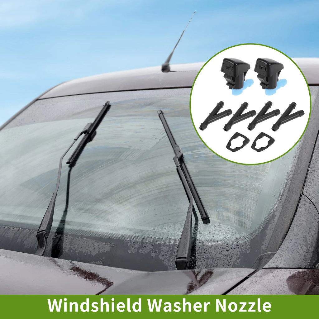 Windshield Washer Nozzle with Hose Connector for Dodge Journey (2011–2018)