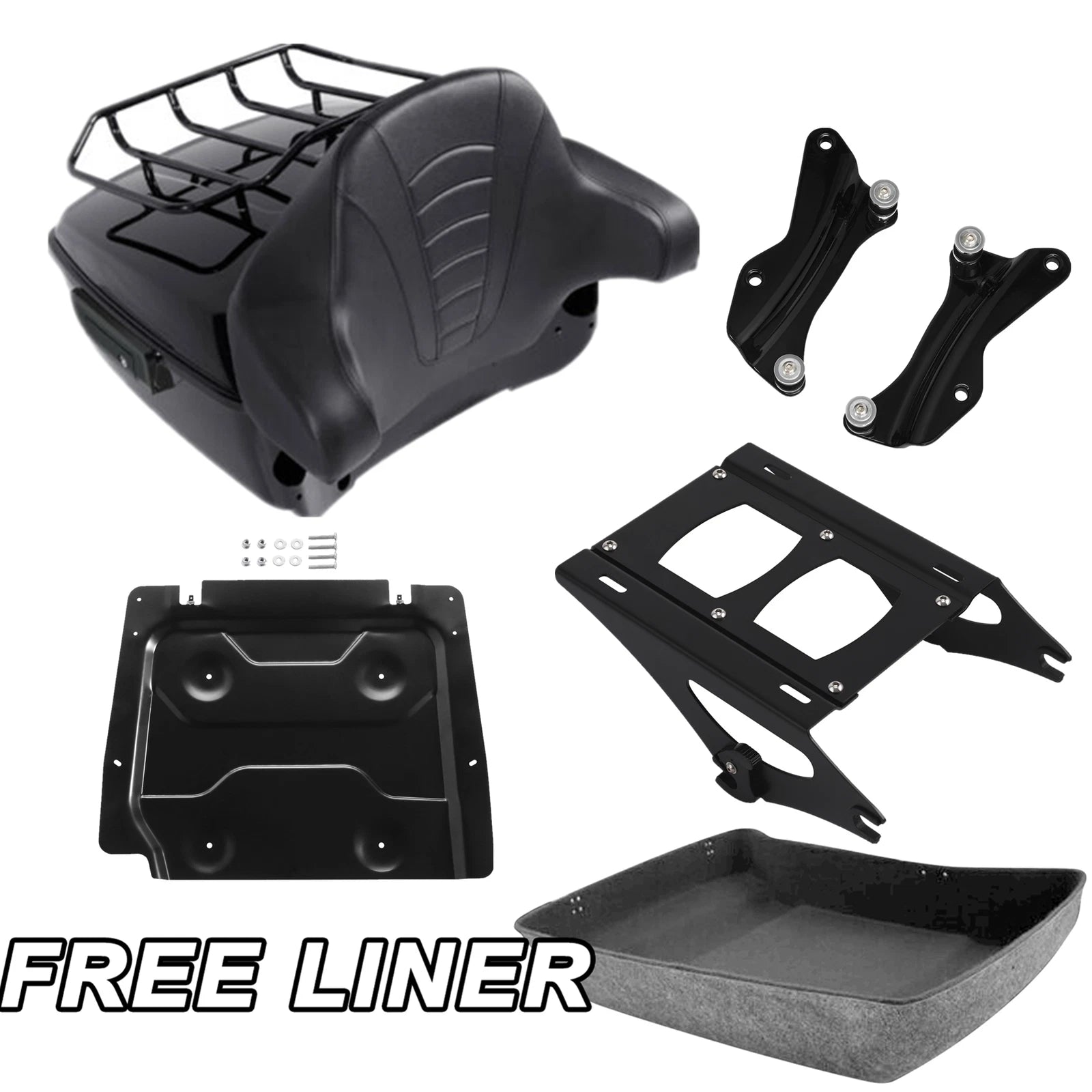 Trunk Pad Rack Plate for Harley Touring Electra Glide (2014–2026)