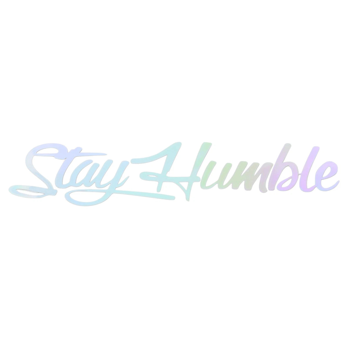 Reflective Bumper Decal for Cars (Personalized, Colorful Gradient)