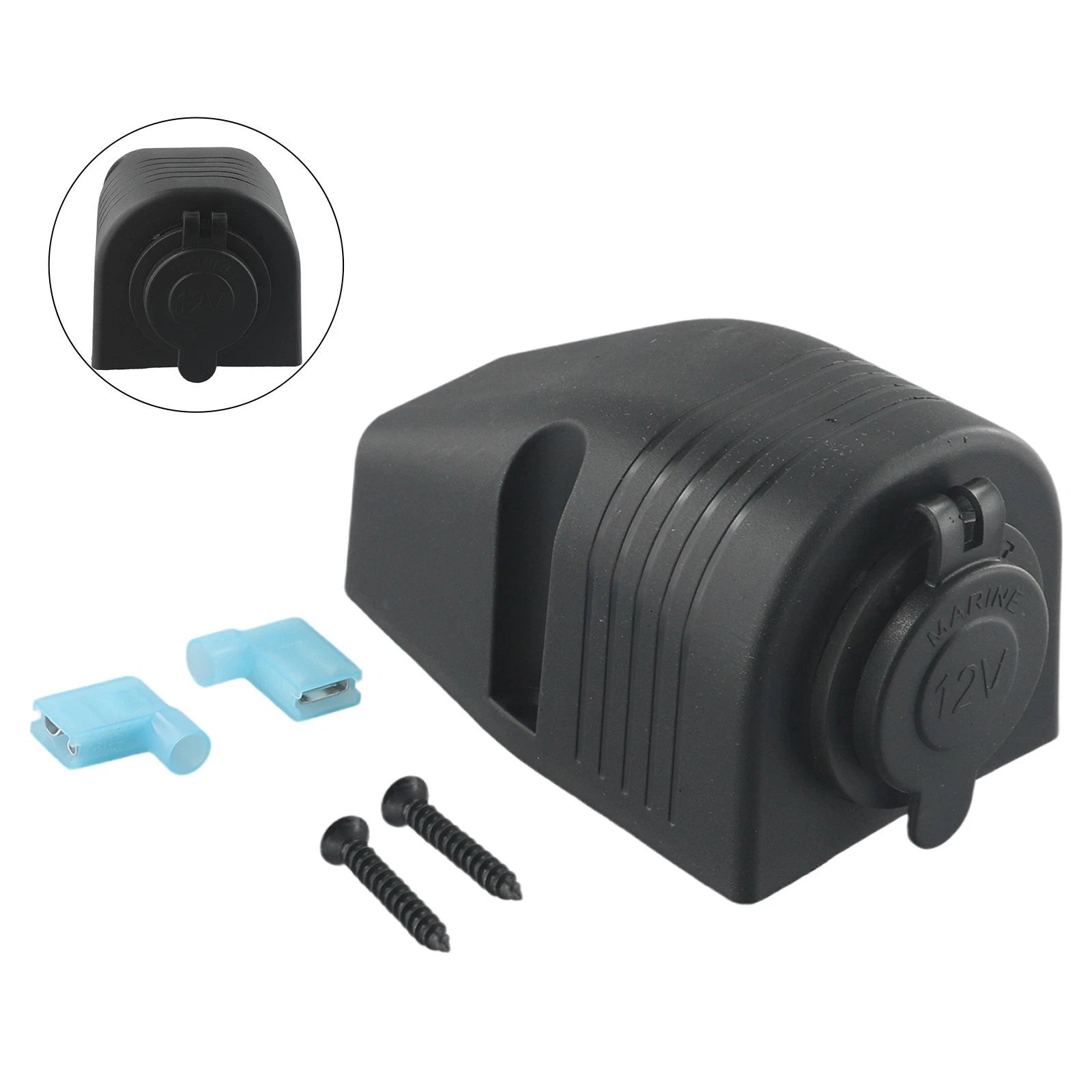 Power Socket for Indoor Use (1 Pc) - Dustproof Plastic Replacement