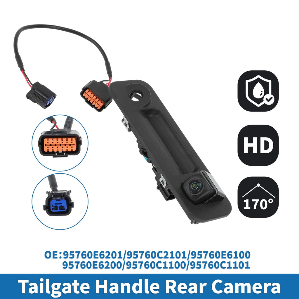 Tailgate Handle with Park Assist and Backup Camera for Hyundai Sonata (2015–2017)