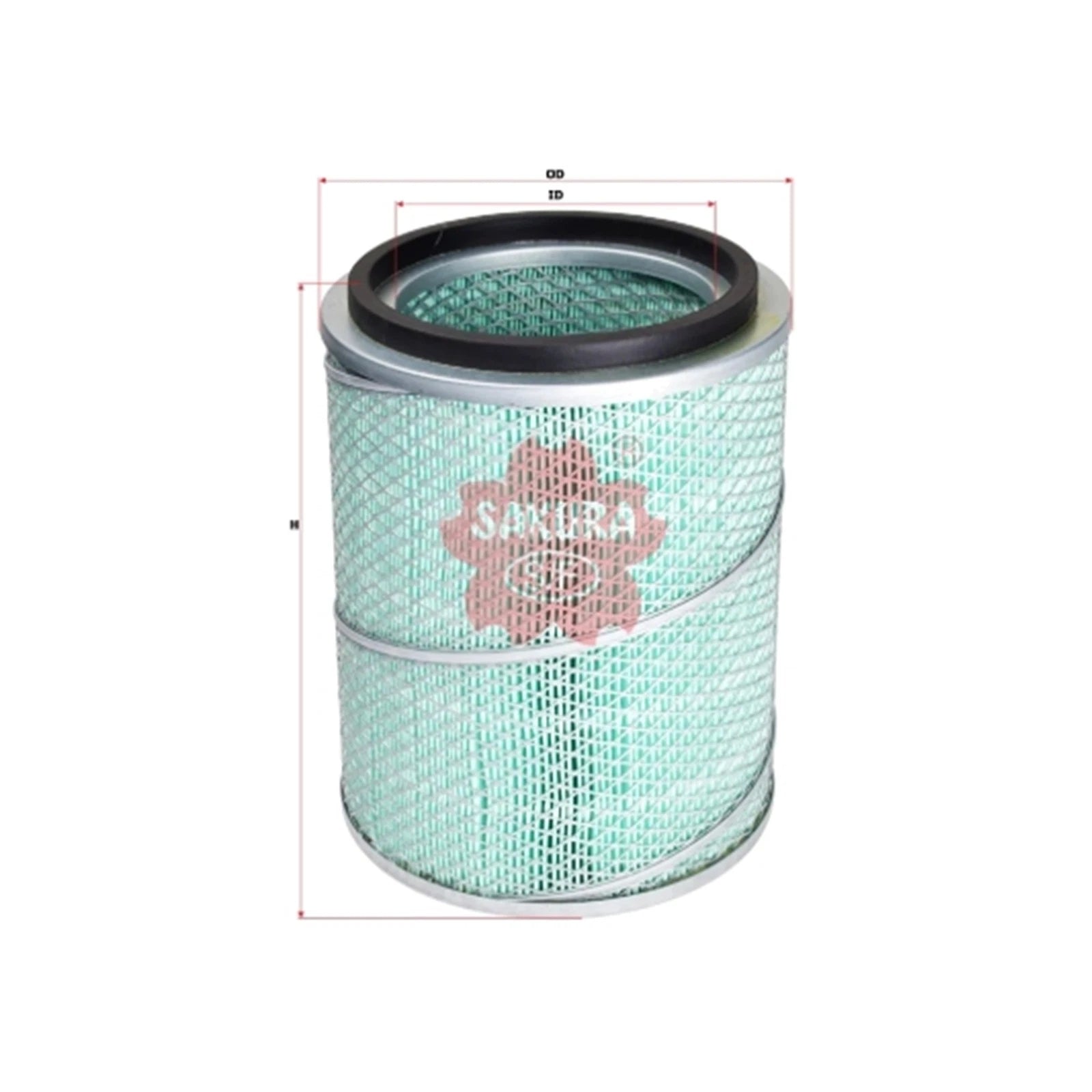 Air Filter Cleaner for Sakura FA-60420, Ryco HDA5567 (Interchangeable)